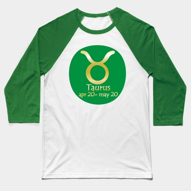 Taurus Baseball T-Shirt by MBK